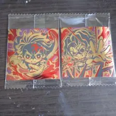 鬼滅の刃 ディフォルメシールウエハース 其ノ十三 無限レア 炭治郎 無惨