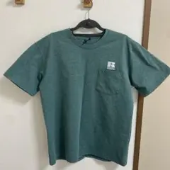 RUSSELL ATHLETIC 緑色 Tシャツ M