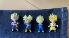 ドラゴンボール ガチャガチャ 超サイヤ人 4種