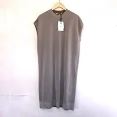 新品 AGNONA アニオナ ロング ワンピース ストレッチ ノースリーブ