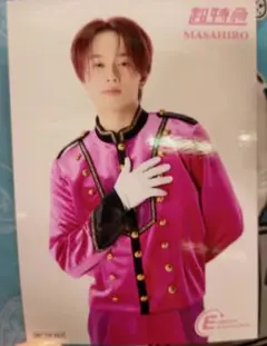EBiDAN museum 入場特典 ブロマイド 超特急 マサヒロ