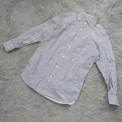 ★b1397 ANTONIOLAVERDA【37】ストライプ 長袖シャツ