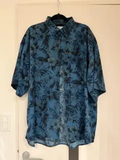【WEGO】フラワープリント 半袖シャツ
