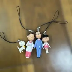 サザエさん ストラップ 4体