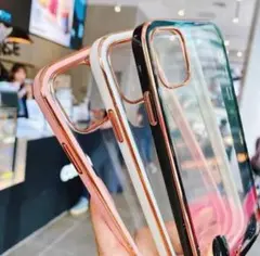 iPhone7　ケース オシャレ 大人気 背面クリア 耐久性 インスタ映え