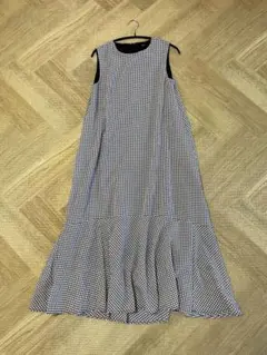 【美品】 BASEMENT online ノースリーブロングワンピース F