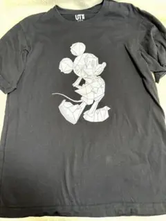UNIQLO 幾何学的ミッキーマウス Tシャツ L