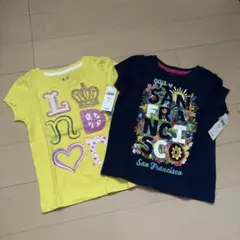 baby Gap Tシャツ　95cm 黄色　紺色　新品　未使用