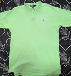Polo by Ralph Lauren ライトグリーン ポロシャツ L訳あり品
