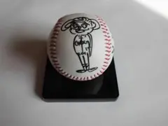 新品ケース付　中日ドラゴンズ　英智　直筆　イラストサインボール　ドアラ