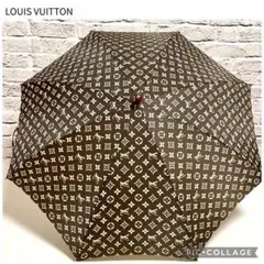 【美品】雨の日もオシャレに LVモノグラムパラプリュイ傘(手動式)