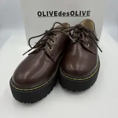 OLIVE des OLIVE✨厚底レースアップシューズ　Mサイズ