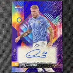直筆サイン！世界199枚限定！チーロ・インモービレ ラツィオ