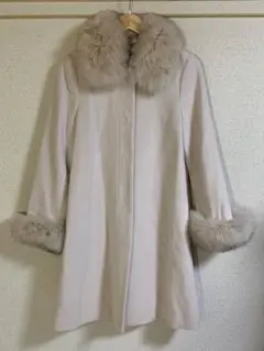 JUSGLITTY ファーフォックスロングコート サイズ1