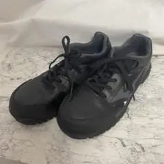 MIZUNO ブラックレザー スニーカー