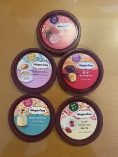 ハーゲンダッツ 蓋 5個セット