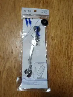 WIZU ハート型チャーム ストラップ