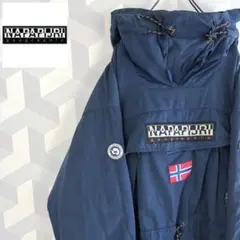 【ナパピリ】skidooプルオーバーダウンジャケット ネイビーnapapijri