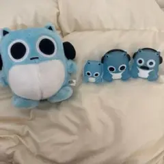 ブルーハムハム ぬいぐるみ マスコット ガチャガチャ