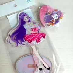 オールアイカツ！大衣装展！神崎美月　アクリルスタンド　缶バッジ