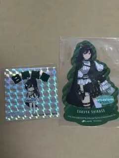 シャニマス 白瀬咲耶 ステッカー 2点セット