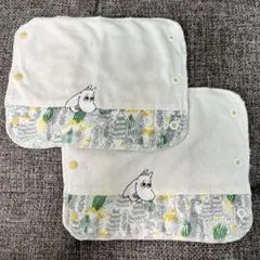 ムーミン　抱っこ紐用カバー　よだれカバー　2枚セット　ダッドウェイ