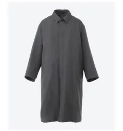 graphpaper scall off wool balmacaan coat