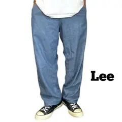 Lee Begin別注フリージー シャンブレーイージーワイドストレッチペインター