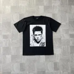Fight club Brad Pitt s/s print tee black