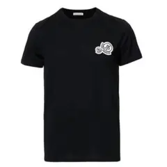 2023年最新】モンクレール MONCLER ダブルロゴ コットンTシャツ ...
