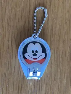 【お値下げしました❣️】ミッキーマウス爪切り ボールチェーン付き