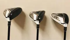 美品 テーラーメイド simグローレ フェアウェイウッド 3本セット