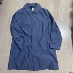 オーシバル シャンブレー ステンカラーコート