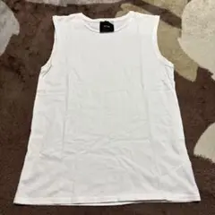 ATON ホワイト タンクトップ