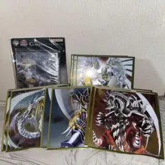 遊戯王　一番くじ　C賞　ビジュアルスタンド　G賞　メタリック色紙