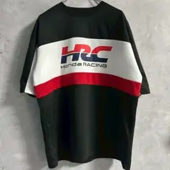 Honda HRC ホンダレーシング Tシャツ 企業 メーカー 黒/白/赤
