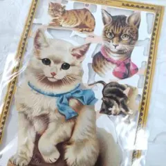 猫のデコパージュ