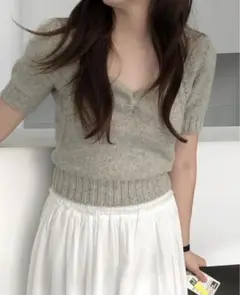 ohotoro pear knit tops - メルカリ