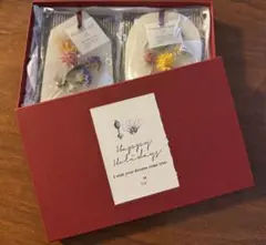 【匿名配送】ttoo★Aromu★×2個★ギフトボックス入★ドライフラワーサシェ
