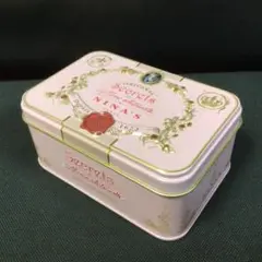 【空缶E】ニナス マリーアントワネットティー ドラジェ缶 空き缶 紅茶缶