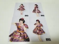 FRUITSZIPPER 月足天音　生写真 夏蝶々衣装　トークポート