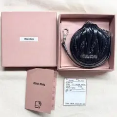 ★i miumiuミラー付きハート型チャーム・ピンク MIU MIU マドラス ラブ ミラー付きリップスティックケース キー