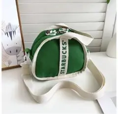 スターバックスハンドバッグミニバッグ　グリーン
