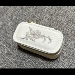 Francfranc　エンブロイダリーミニジュエリーボックス