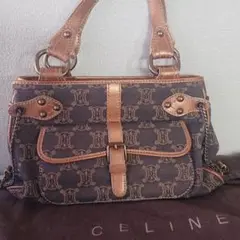 超希少 パリマカダム ラメ ハンドバッグ CELINE