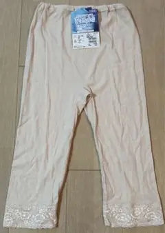 【新品・未使用】綿100% 七分丈婦人肌着ロングパンツ　Mサイズ