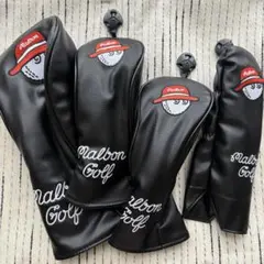Malbon Golf ゴルフ ヘッドカバー 4 点セット1+3+5+UT