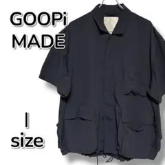 【中古品】GOOPi MADE グーピーメイド オーバーサイズ シャツ【S相当】