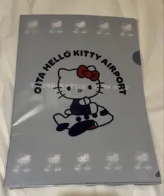 OITA HELLO KITTY AIRPORT クリアファイル