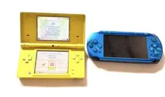 PSP3000 & DS イエロー　　2点セット　ジャンク品